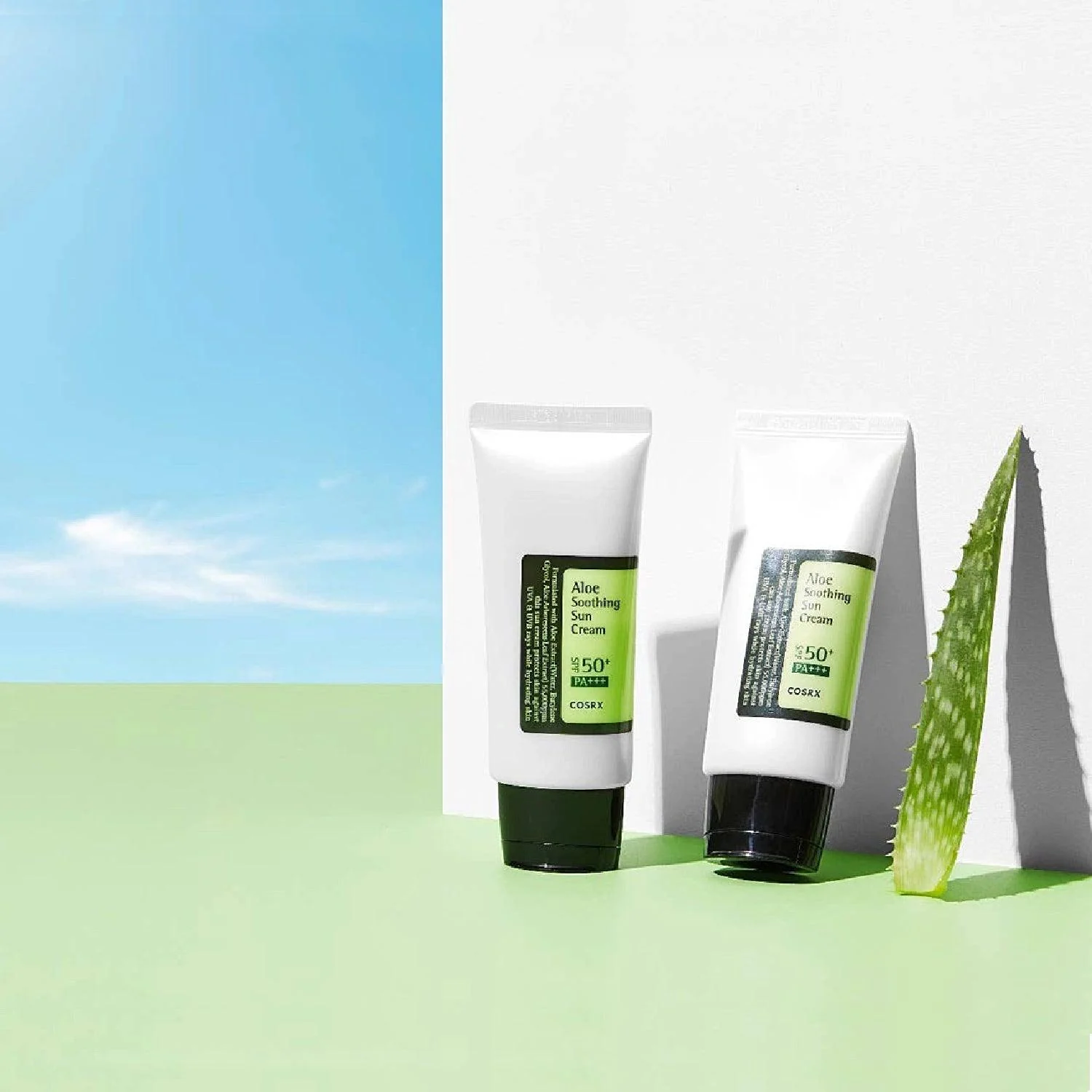Aloe Soothing Sun Cream (SPF50 PA+++) - 50 ml - Image 4