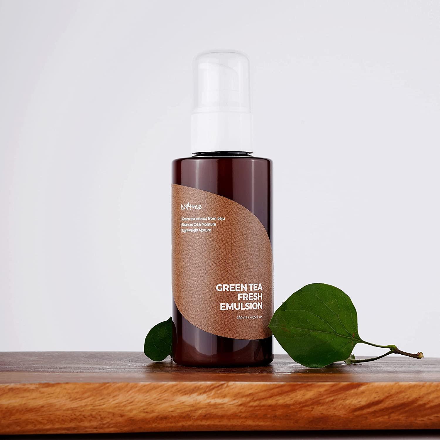 Green Tea Fresh Facial Emulsion - 120 ml - Image 3