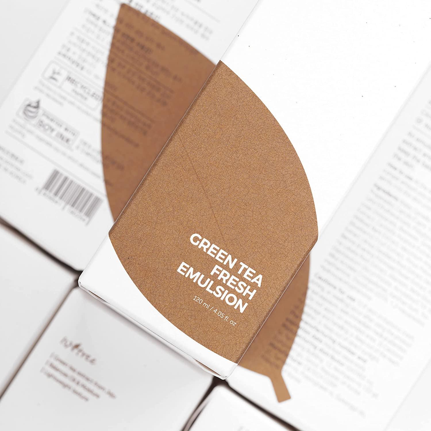 Green Tea Fresh Facial Emulsion - 120 ml - Image 4