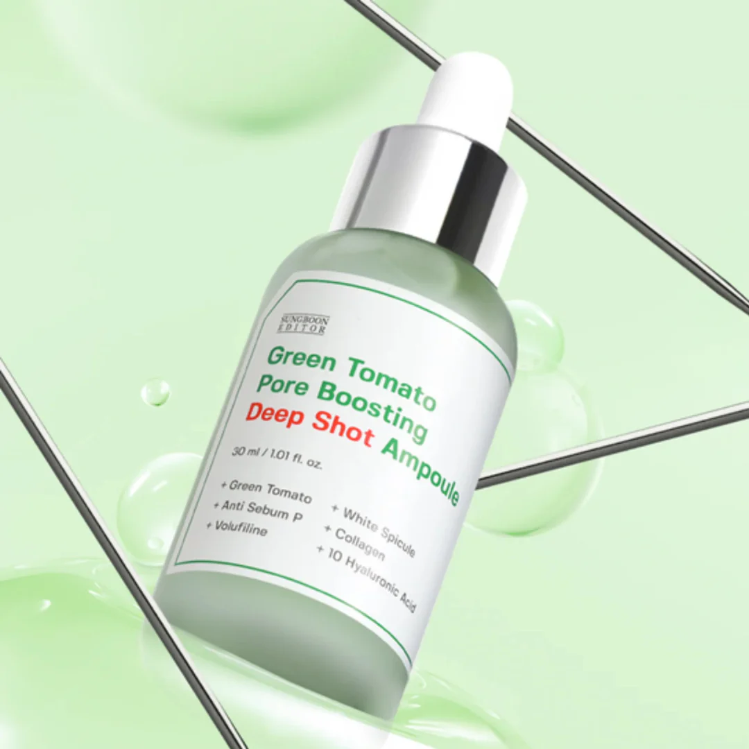 Green Tomato Pore Boosting Deep Shot Ampoule - 30 ml - Image 3