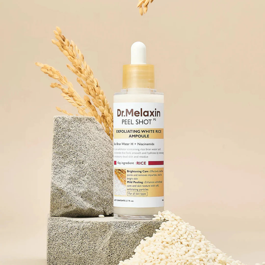 Peel Shot Exfoliant White Rice Ampoule - 80 ml - Image 3